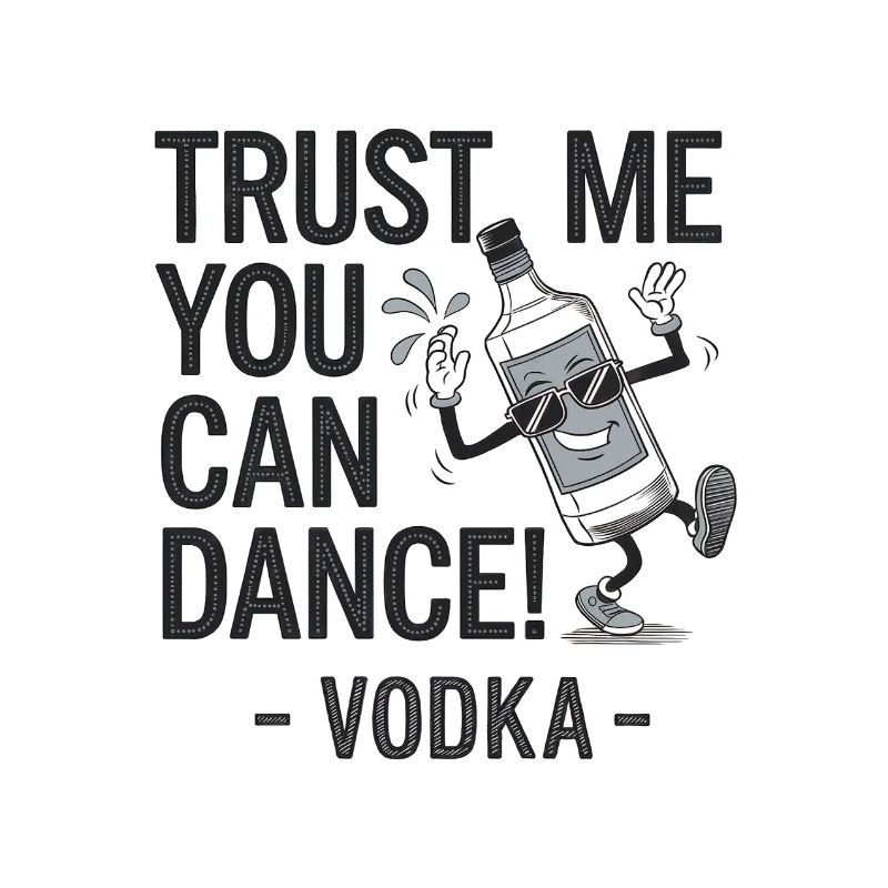 Croyez-moi, vous savez danser. -Vodka