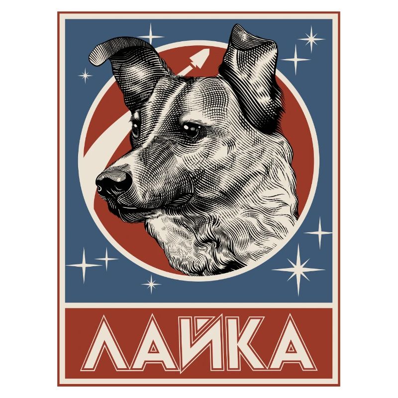 Chien de l’espace soviétique Laika