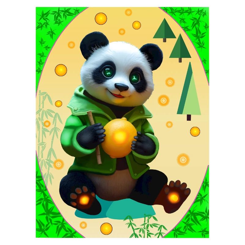 Charmanter Panda