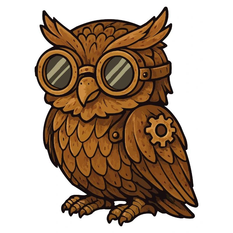 eule steampunk