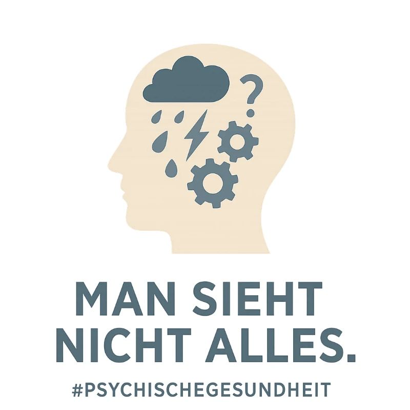 Man sieht nicht alles.