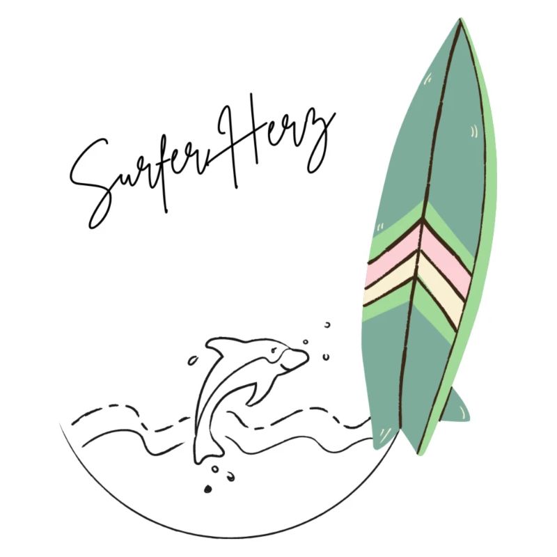 Surfer Herz