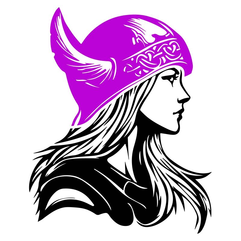 Wikinger Frau Kriegerin