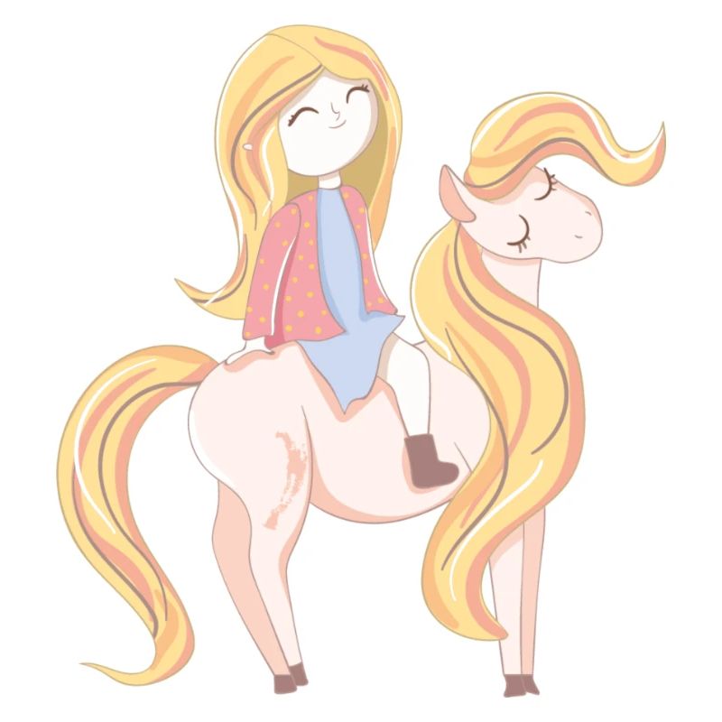 Pony Mädchen