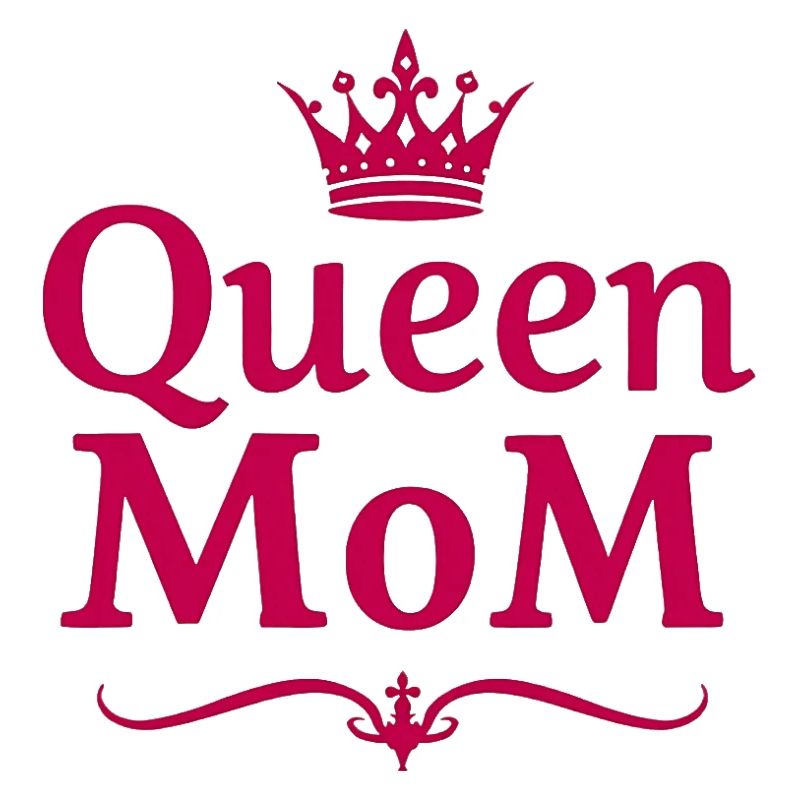 Queen Mom – Stylisches Muttertags Design