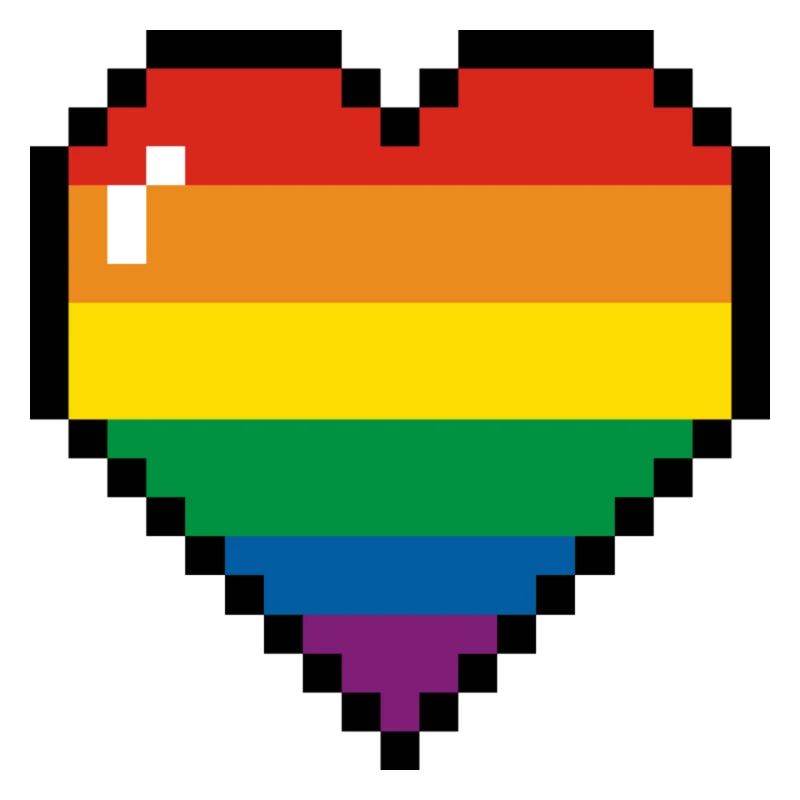 Regenbogenherz