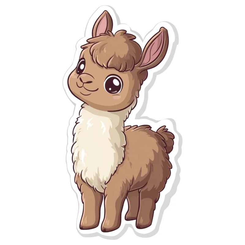 Lama Alpaka Llama Tier Geschenk