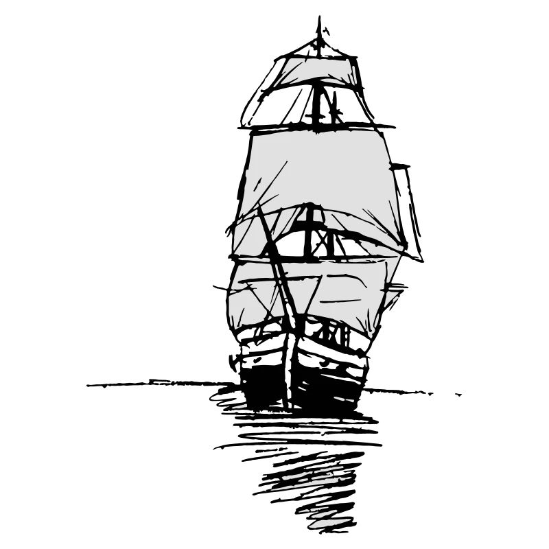 Ein altes Schiff
