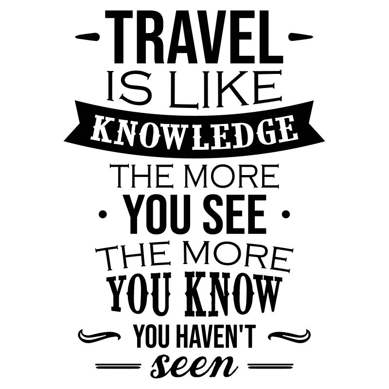 Travel like Knowledge