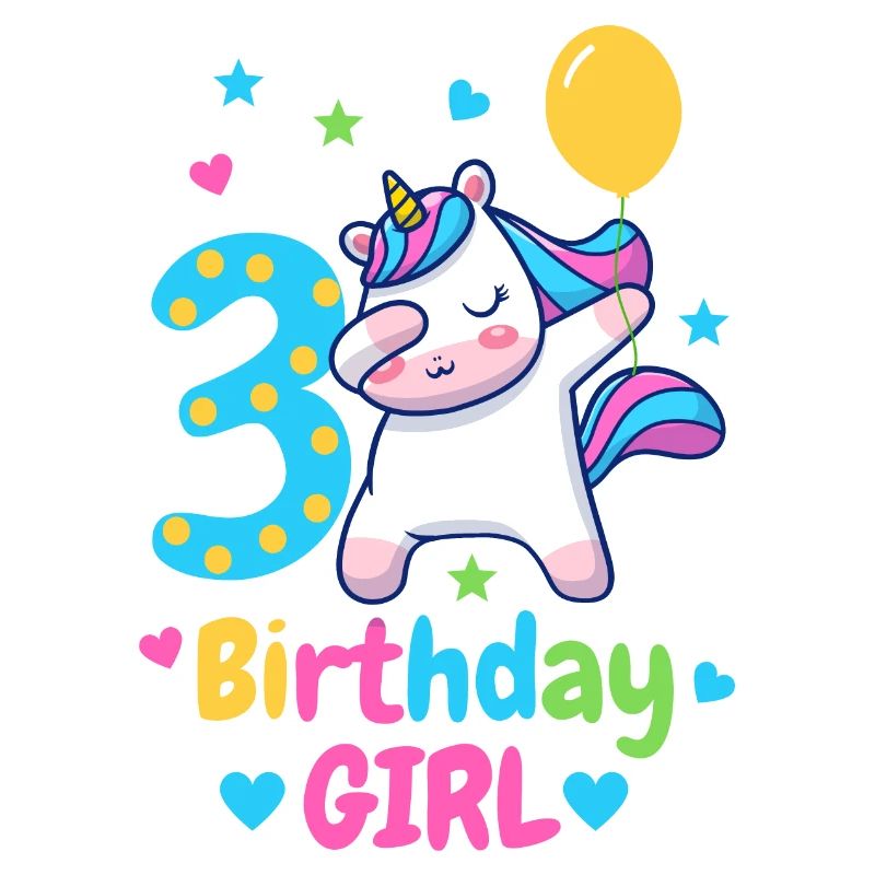 3rd birthday unicorn.