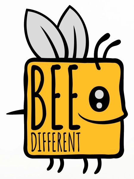 bee different Spruch Zitat