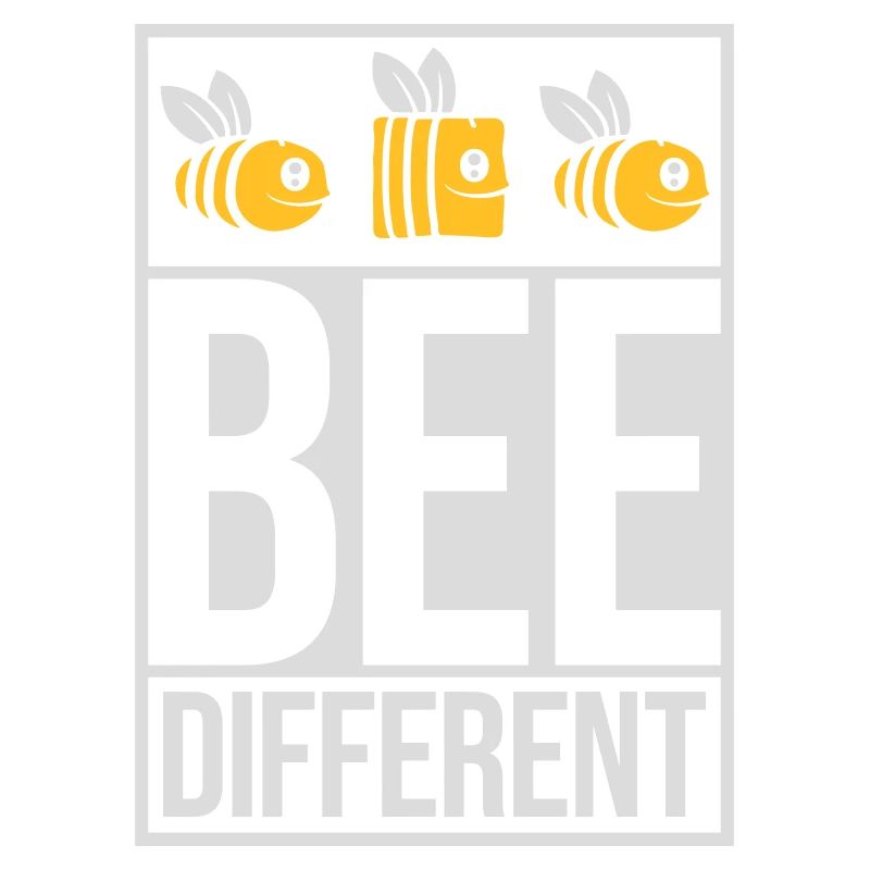 bee different Spruch Zitat