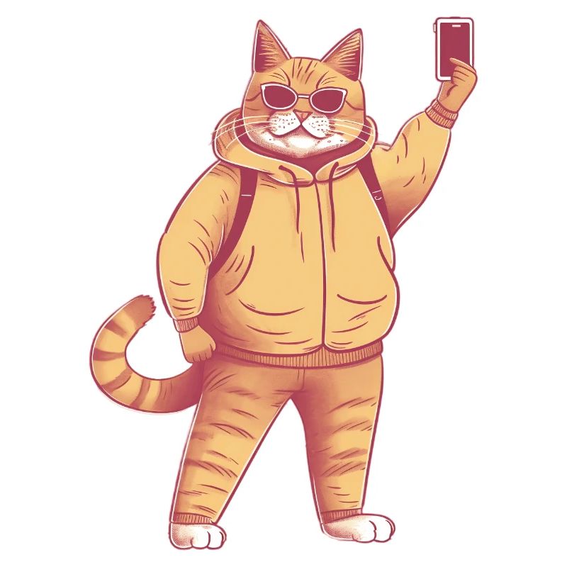 Selphie-Katze