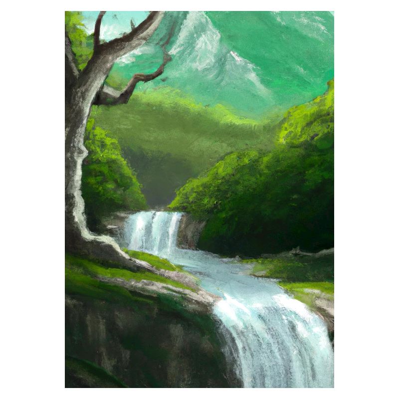 Forest River Wasserfall