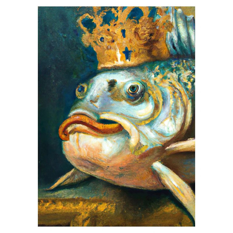 Fisch mit Krone