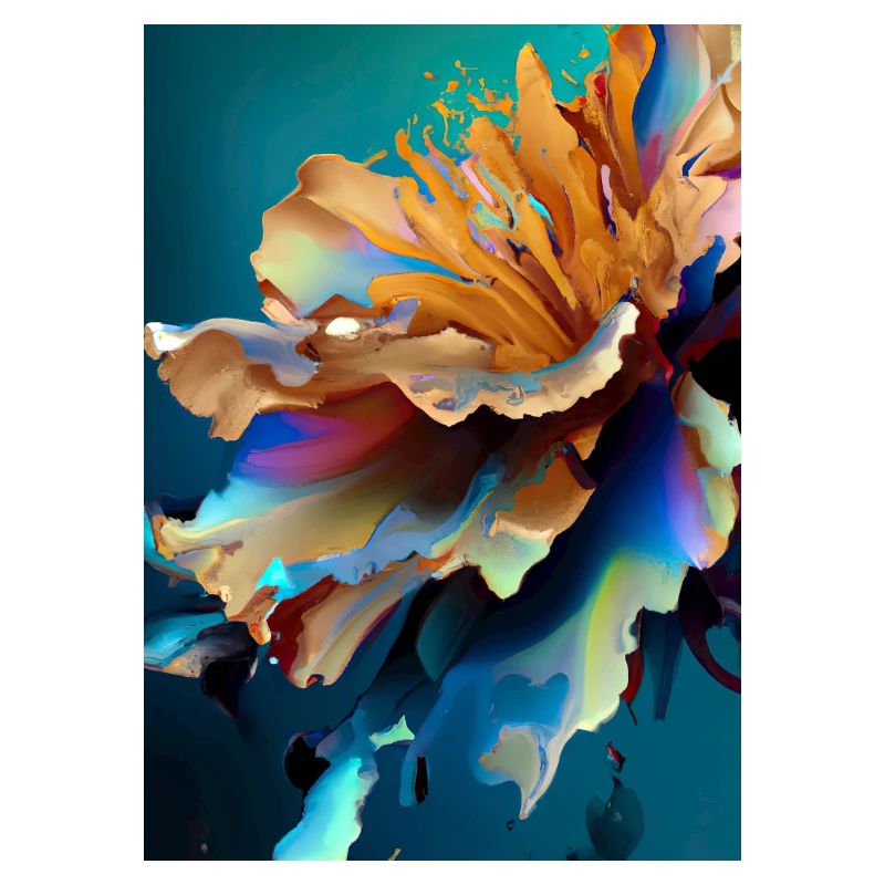 Abstrakte Blume