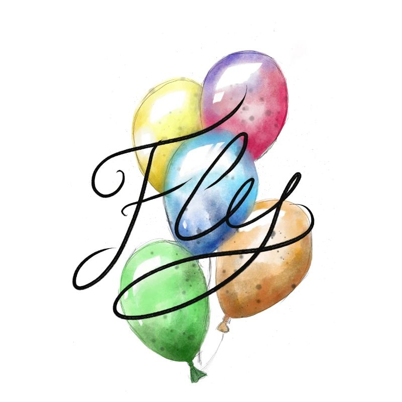 Bunte Luftballon