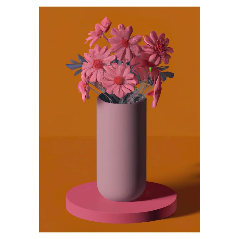 Fancy Blumen Vase