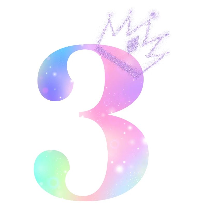 Regenbogen zum 3. Jubiläum