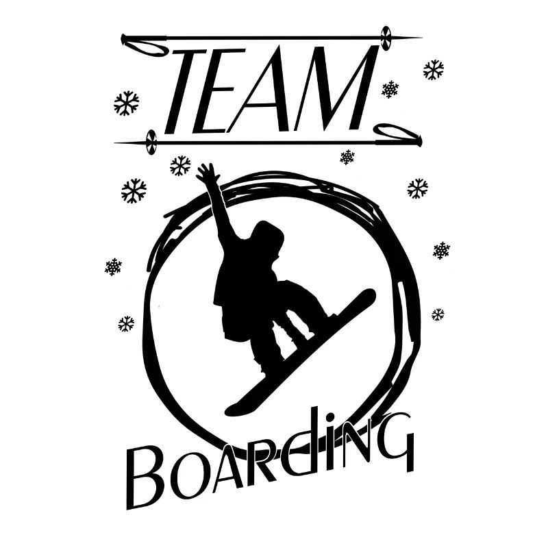 team boarding