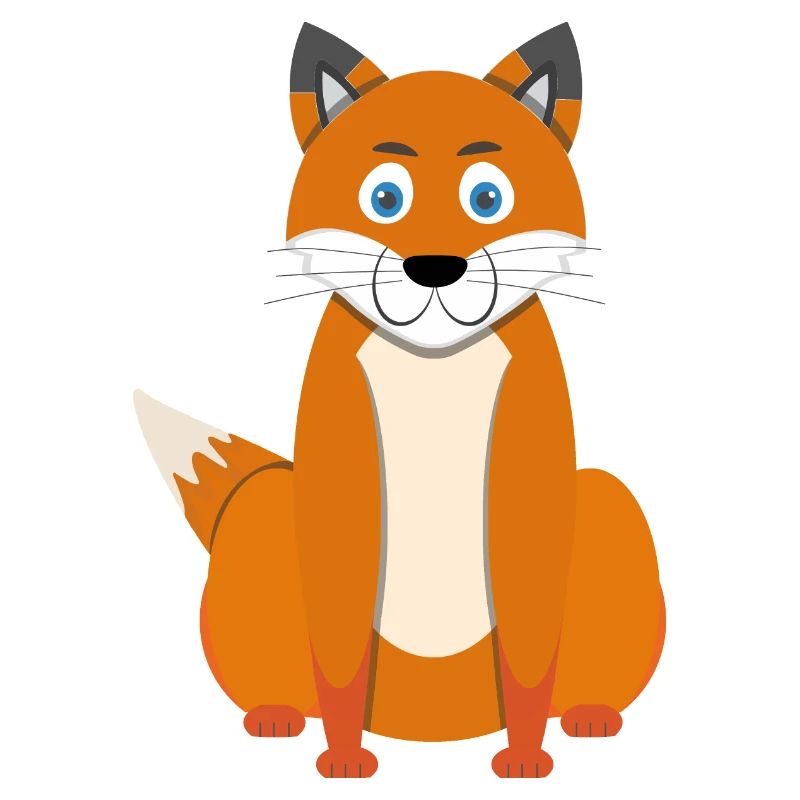 Cartoon fox
