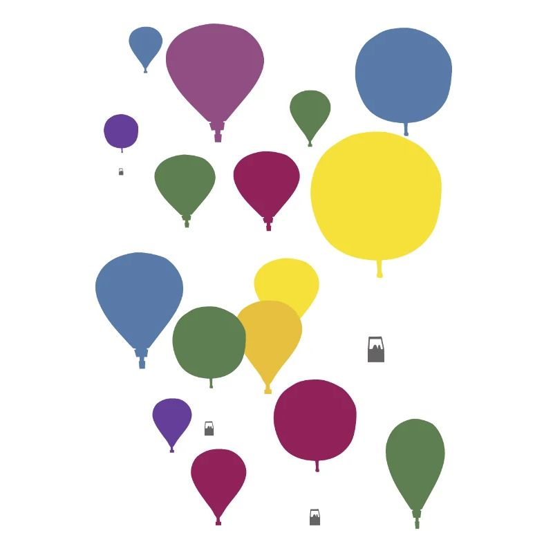 Bunte Ballone