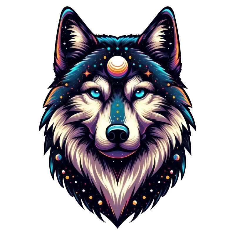 Spiritueller Wolf