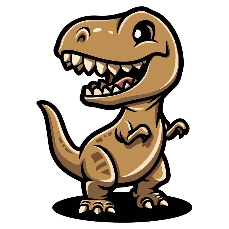 Dinosaurier T-Rex Comic