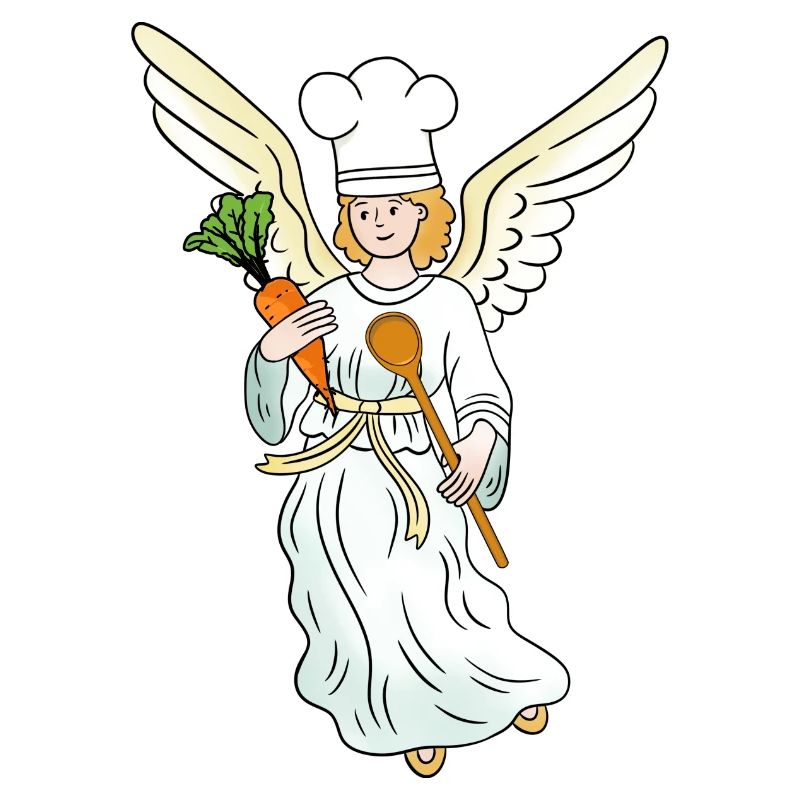 Engel Koch himmlisch Kochen Köchin Köche Kochkust