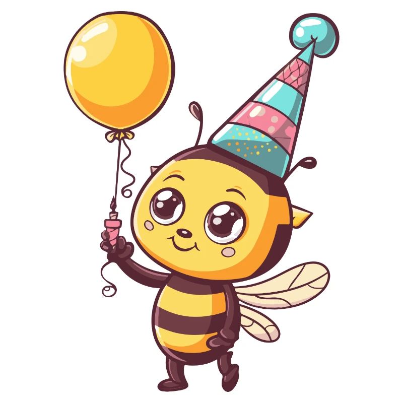 Bande dessinée d’anniversaire d’abeille