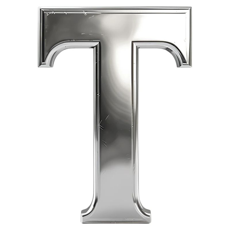 Chrome ,, T " Metallic