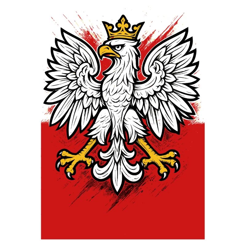 Pologne Polska aigle drapeau drapeau épique cadeau