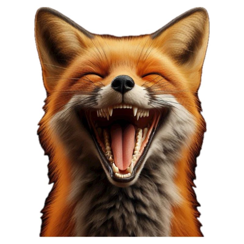Lachender Fuchs 1