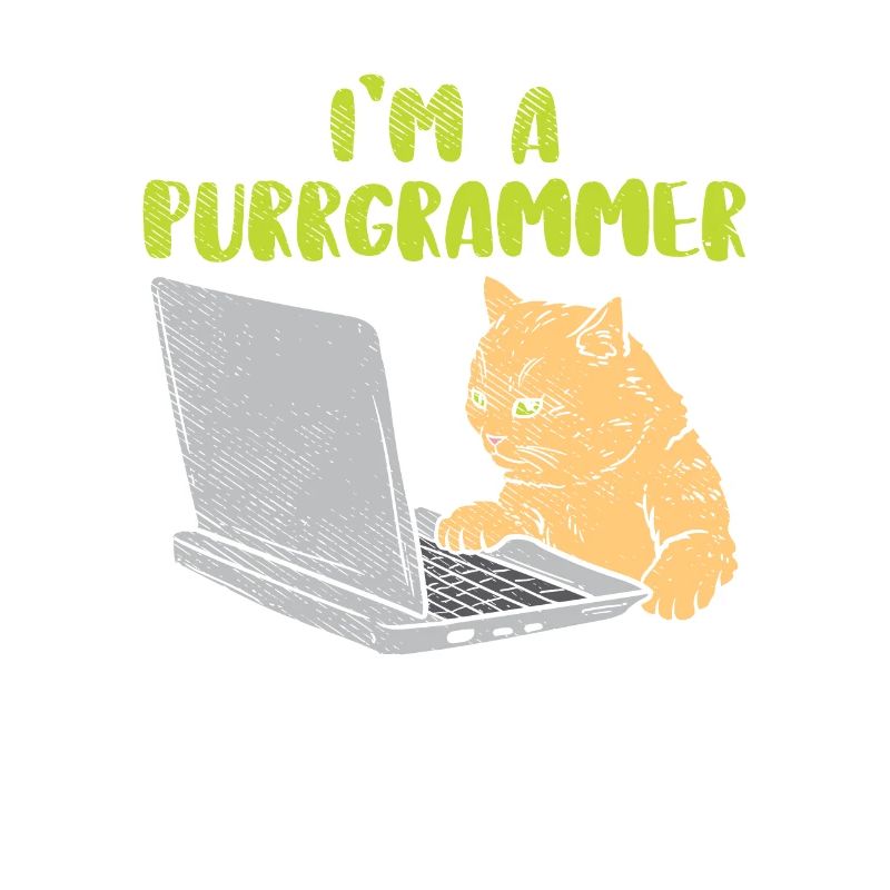 I'm A Purrgrammer For Computer Programmer