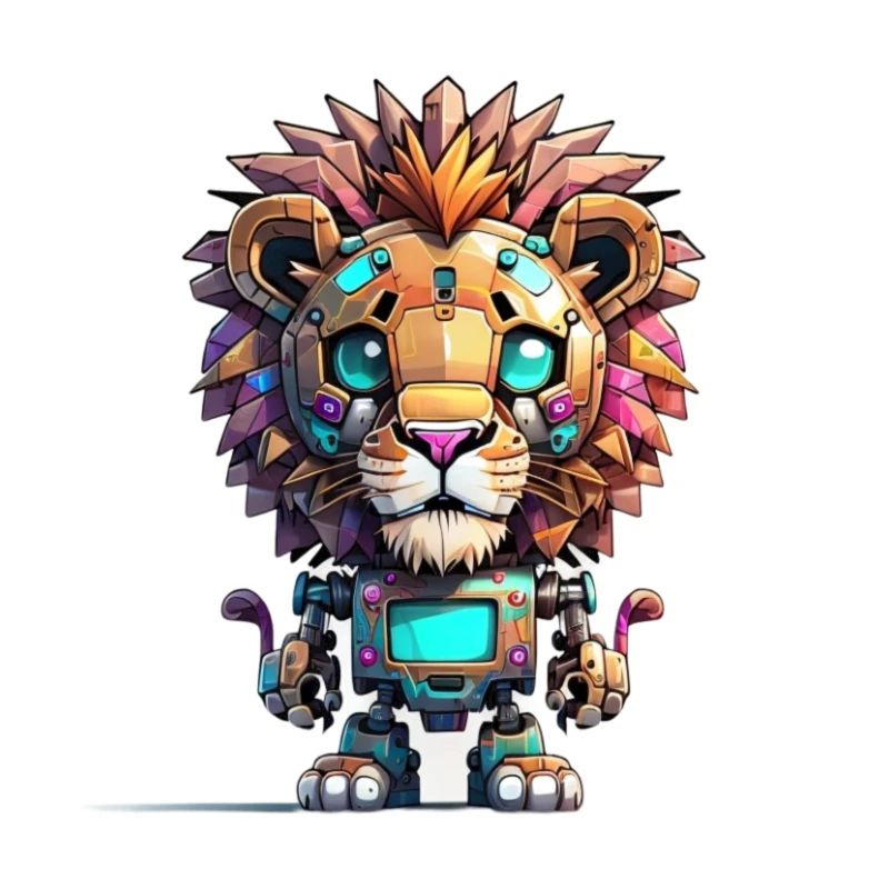 Roboter Löwe