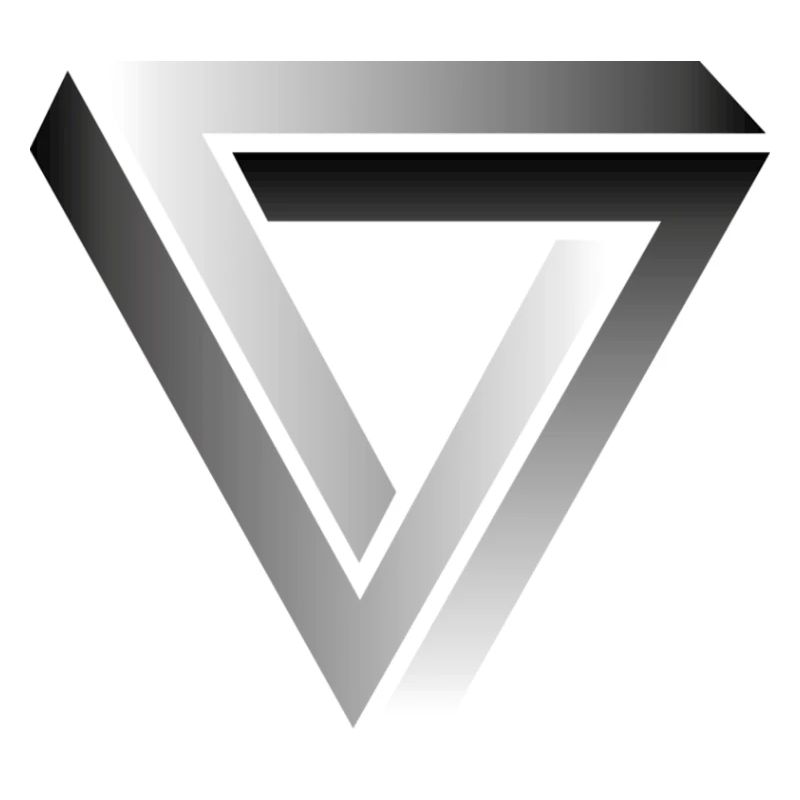 optical illusion - Escher triangle