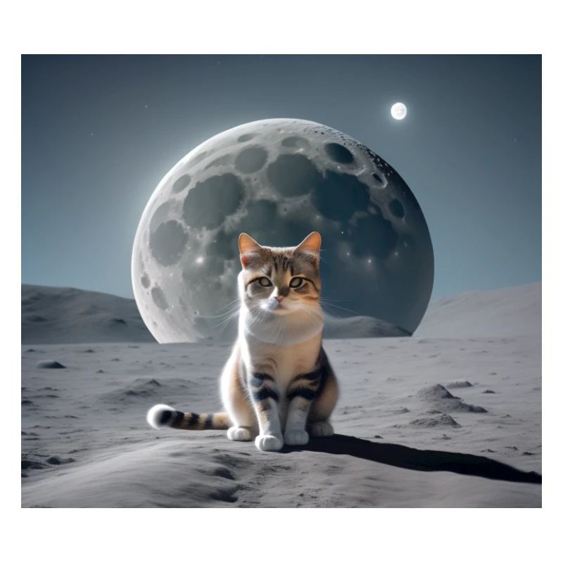 Cat on the Moon
