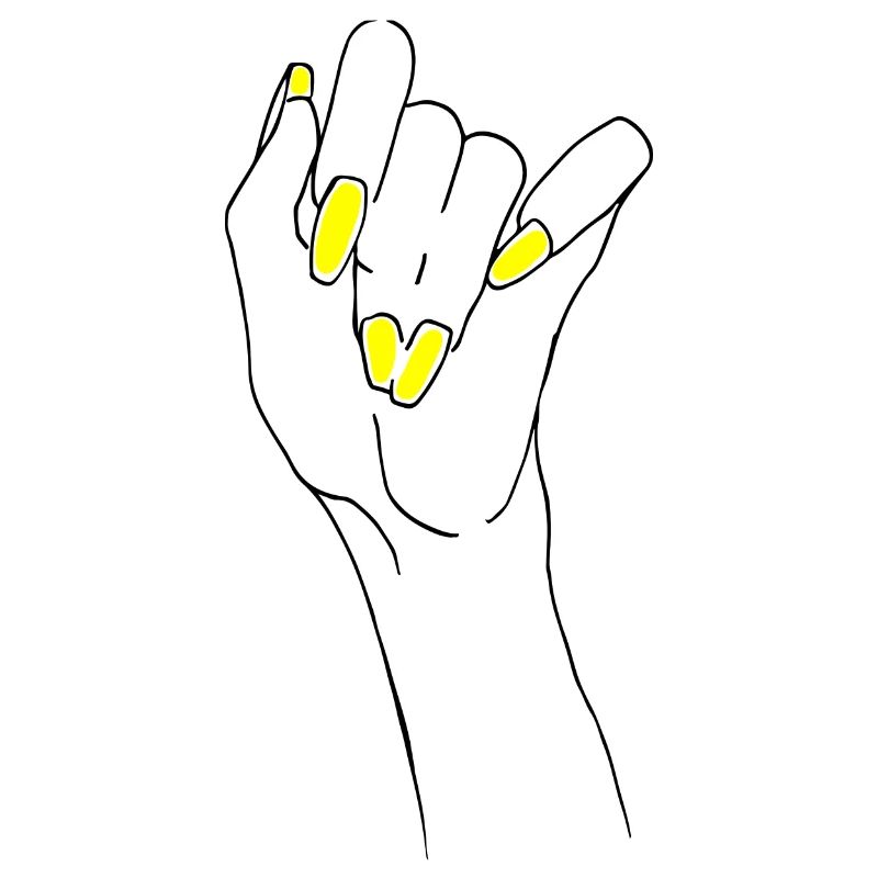 Spinne die Hand