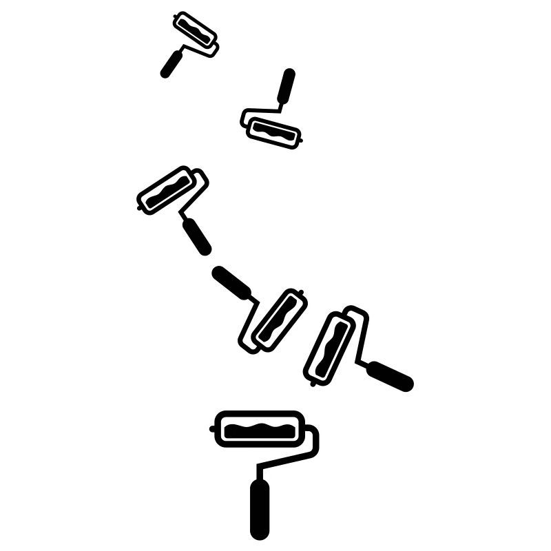 Maler Silhouette icon