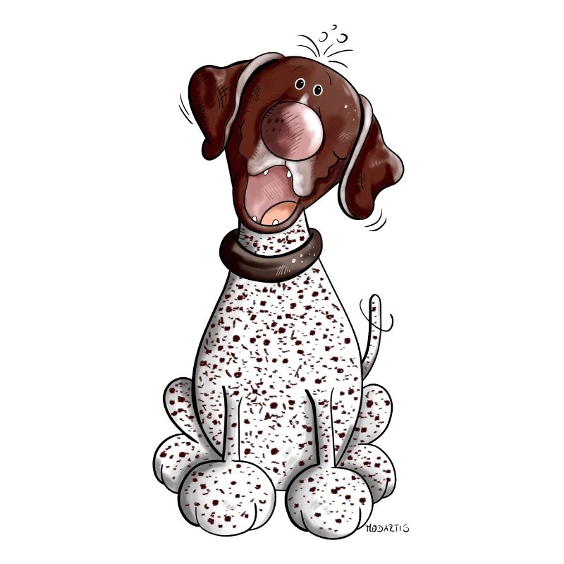 Funny German Shorthaired Pointer