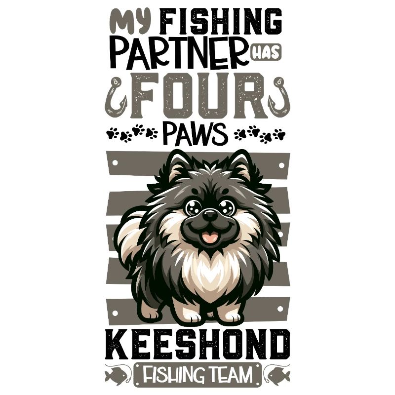 Pêche et Wolfspitz
