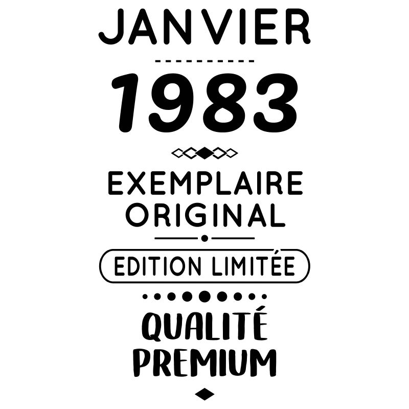Anniversaire 40 ans - Janvier 1983 Original
