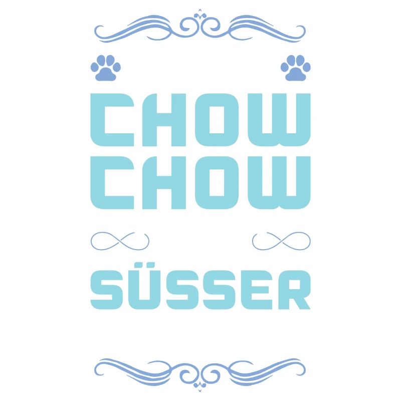 chow chow hund spruch