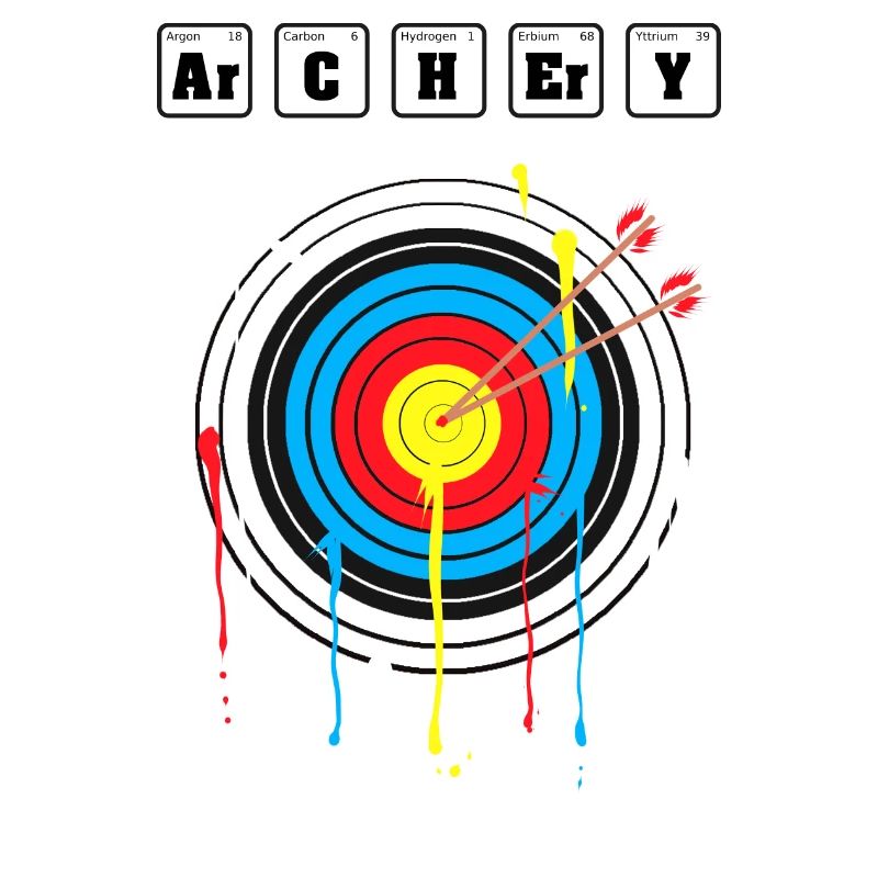 Archer Archery Vintage Periodic Table Arrow
