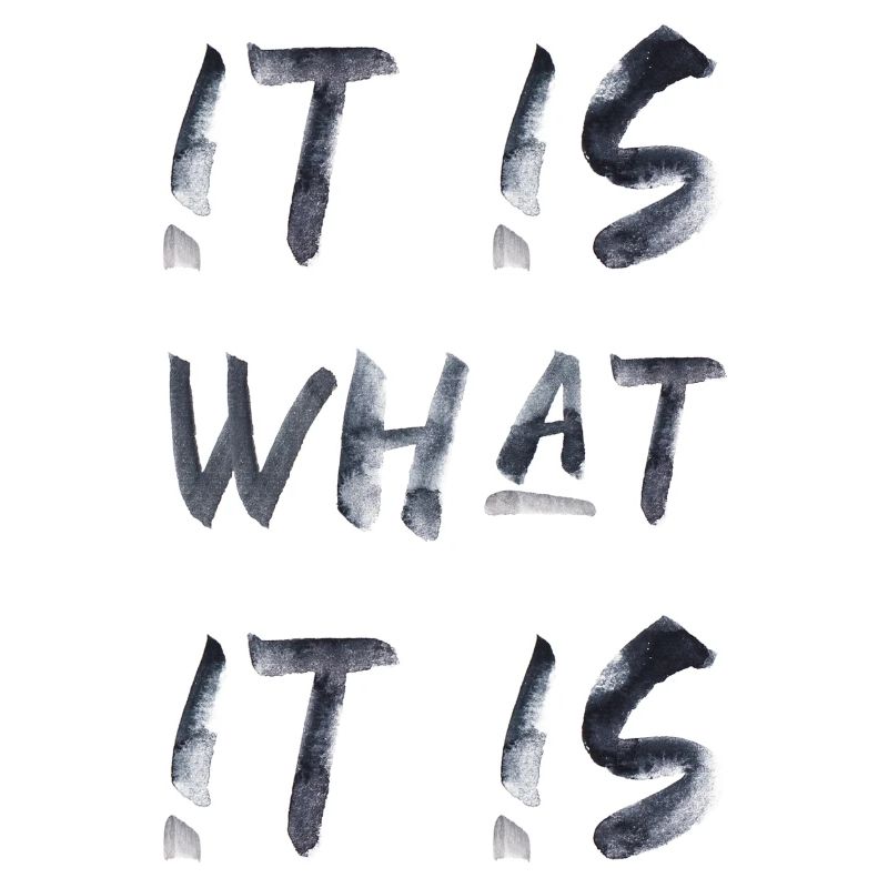 it is what it is funny saying English