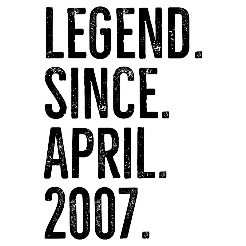 Legende seit April 2007