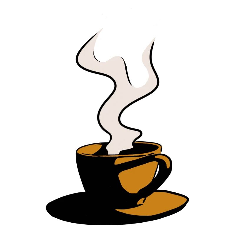 Kaffeetasse orange