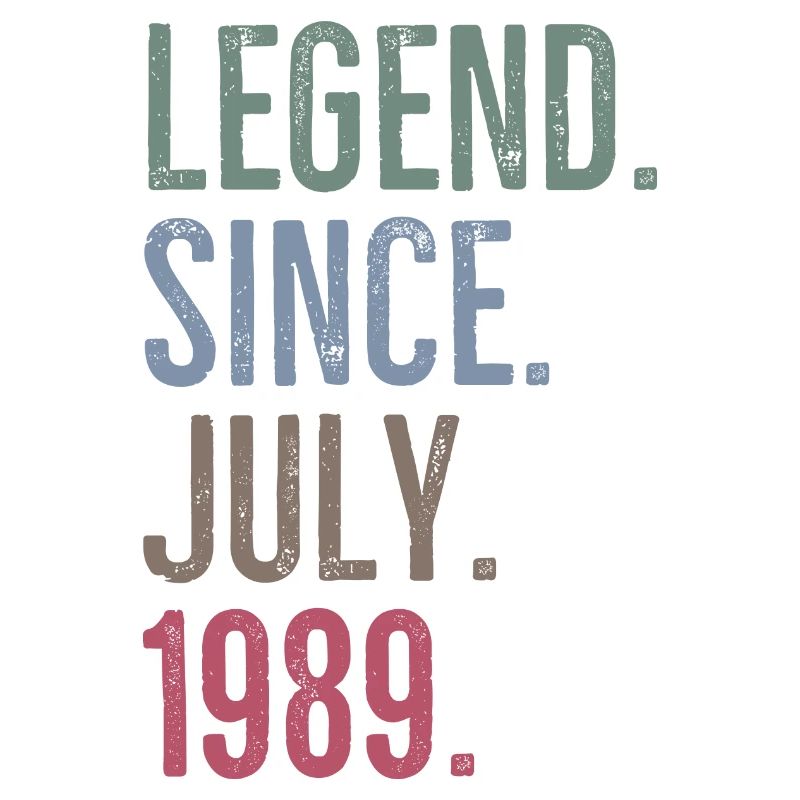 Legend Since July 1989