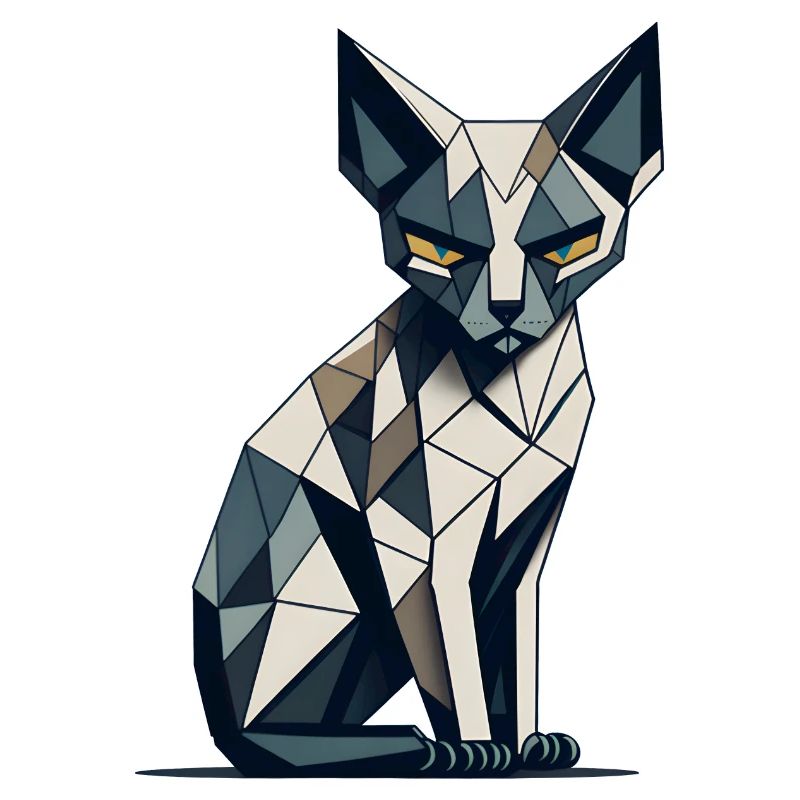 Polygon Siamkatze