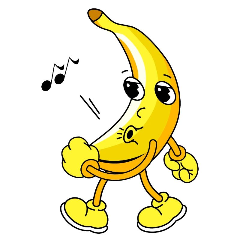 Pfeifende Banane